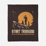 Start Trekking-None-Fleece-Blanket-retrodivision