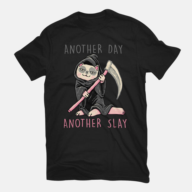 Another Day Another Slay-Womens-Fitted-Tee-glitchygorilla