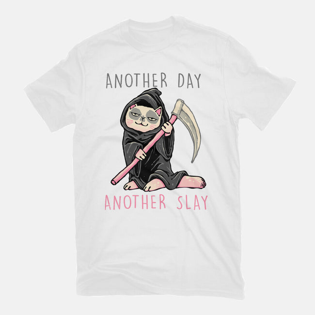 Another Day Another Slay-Womens-Fitted-Tee-glitchygorilla