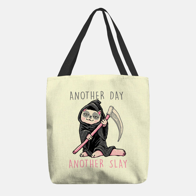 Another Day Another Slay-None-Basic Tote-Bag-glitchygorilla