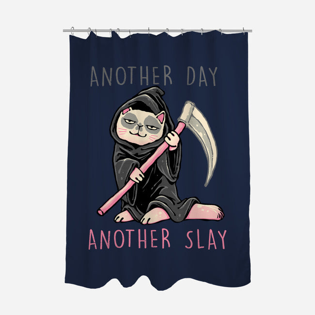 Another Day Another Slay-None-Polyester-Shower Curtain-glitchygorilla