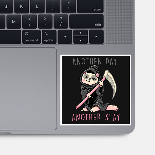 Another Day Another Slay-None-Glossy-Sticker-glitchygorilla