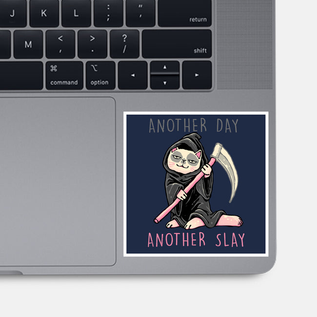 Another Day Another Slay-None-Glossy-Sticker-glitchygorilla