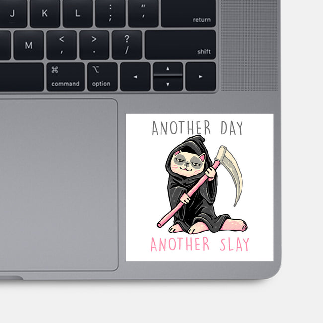 Another Day Another Slay-None-Glossy-Sticker-glitchygorilla