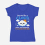 Like A Cloud-Womens-V-Neck-Tee-NemiMakeit