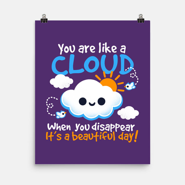 Like A Cloud-None-Matte-Poster-NemiMakeit