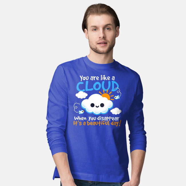 Like A Cloud-Mens-Long Sleeved-Tee-NemiMakeit