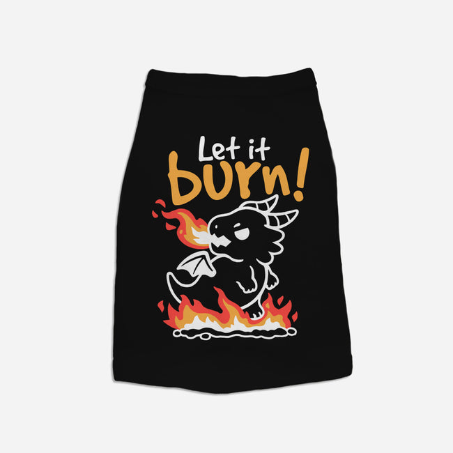 Let It Burn-Cat-Basic-Pet Tank-NemiMakeit