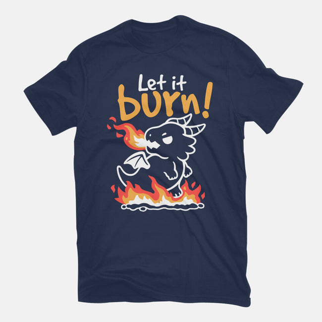 Let It Burn-Womens-Fitted-Tee-NemiMakeit