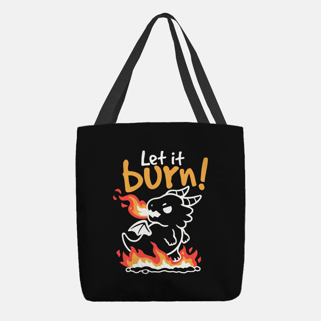 Let It Burn-None-Basic Tote-Bag-NemiMakeit