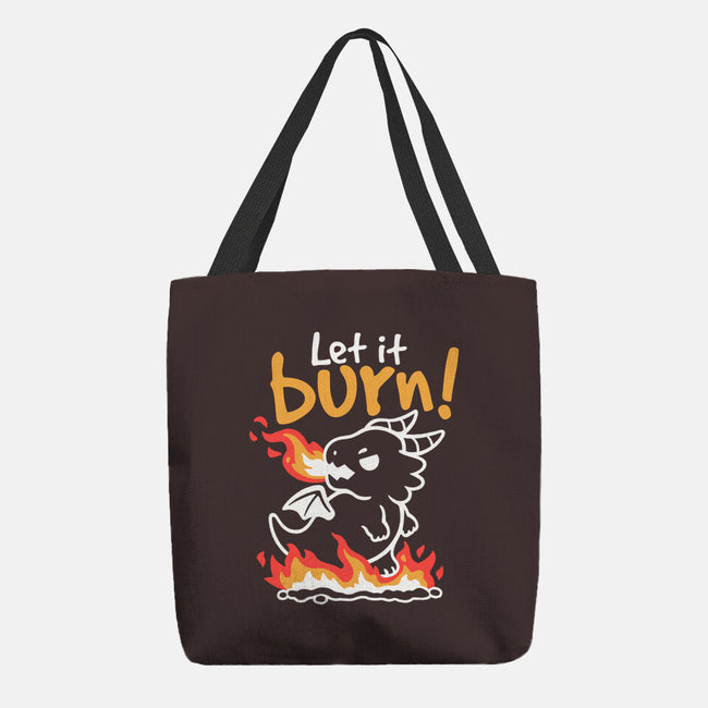 Let It Burn-None-Basic Tote-Bag-NemiMakeit