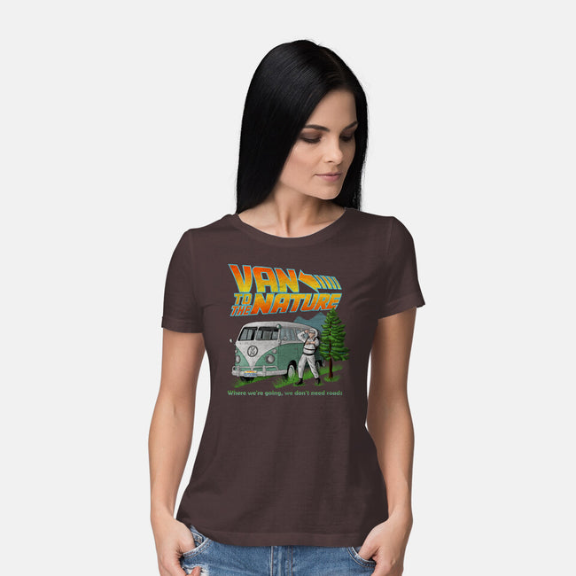 Van To The Nature-Womens-Basic-Tee-NMdesign