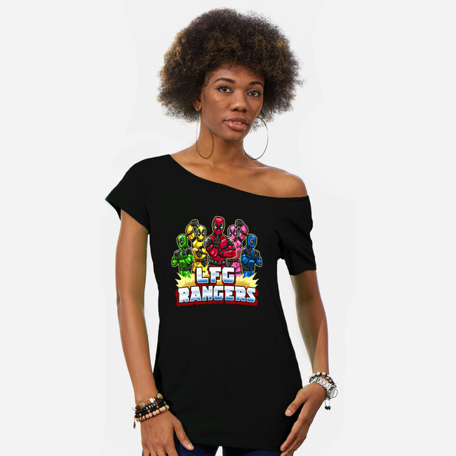 LFG Rangers-Womens-Off Shoulder-Tee-Andriu