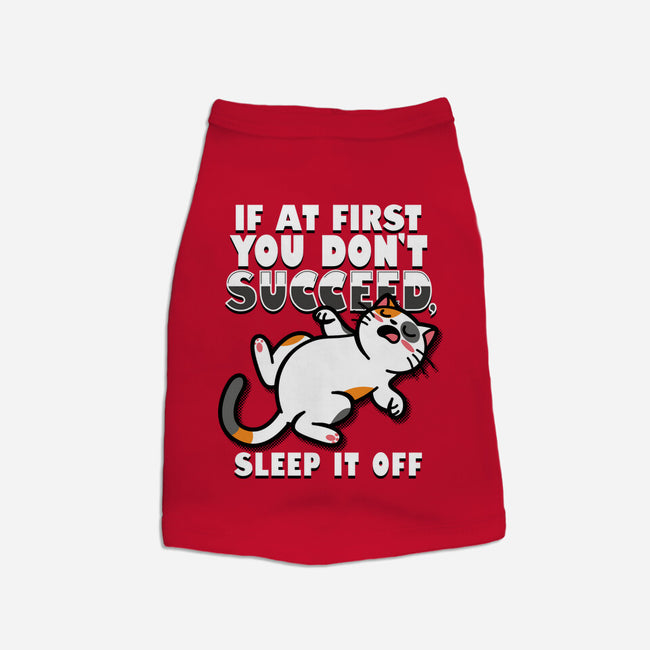 Sleep It Off-Cat-Basic-Pet Tank-Boggs Nicolas