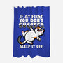 Sleep It Off-None-Polyester-Shower Curtain-Boggs Nicolas