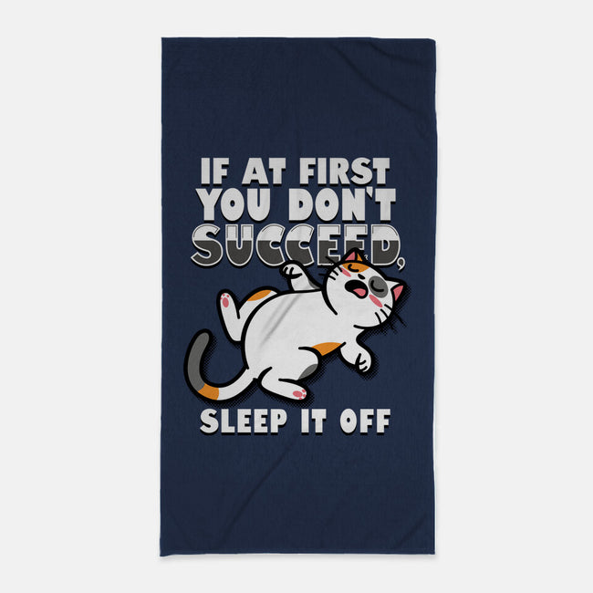 Sleep It Off-None-Beach-Towel-Boggs Nicolas