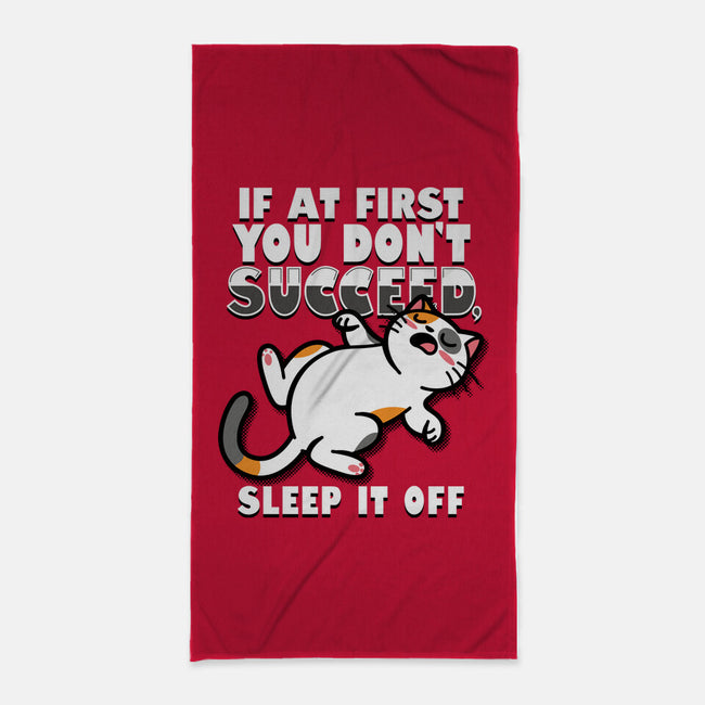 Sleep It Off-None-Beach-Towel-Boggs Nicolas