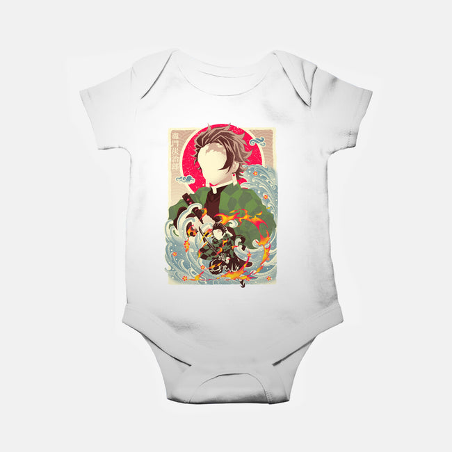 Great Wave Tanjiro-Baby-Basic-Onesie-hypertwenty