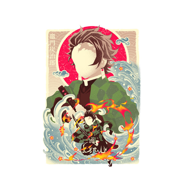 Great Wave Tanjiro-None-Matte-Poster-hypertwenty