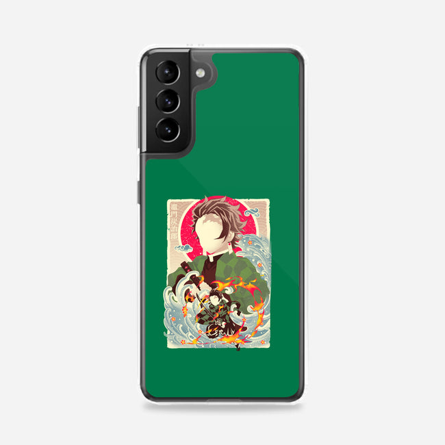 Great Wave Tanjiro-Samsung-Snap-Phone Case-hypertwenty