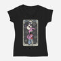 The Fear-Womens-V-Neck-Tee-turborat14