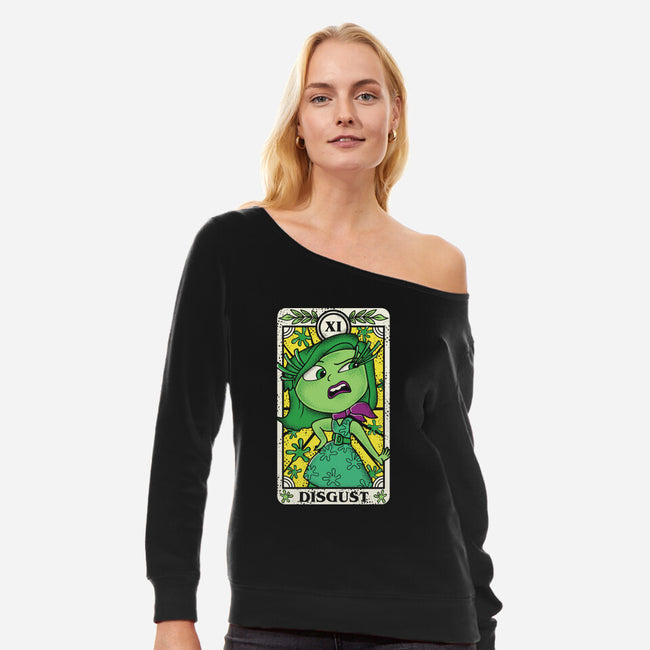 The Disgusted-Womens-Off Shoulder-Sweatshirt-turborat14