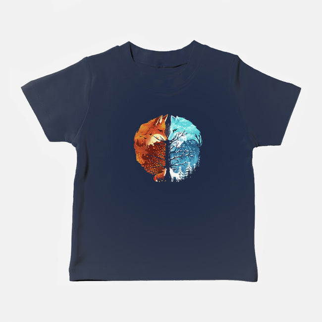 Fire And Ice-Baby-Basic-Tee-dandingeroz