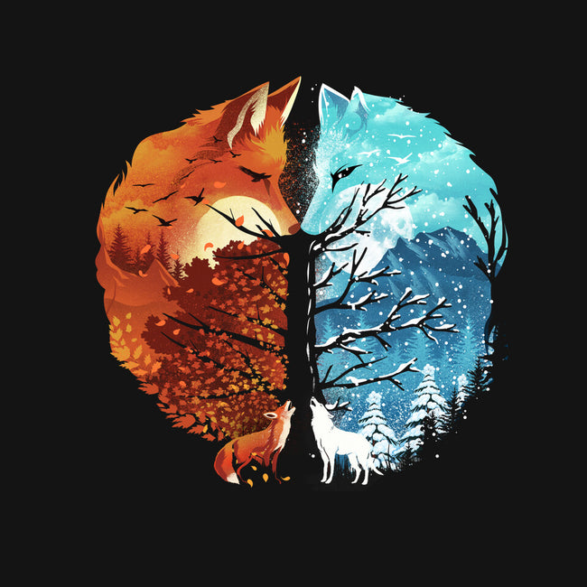 Fire And Ice-Unisex-Baseball-Tee-dandingeroz