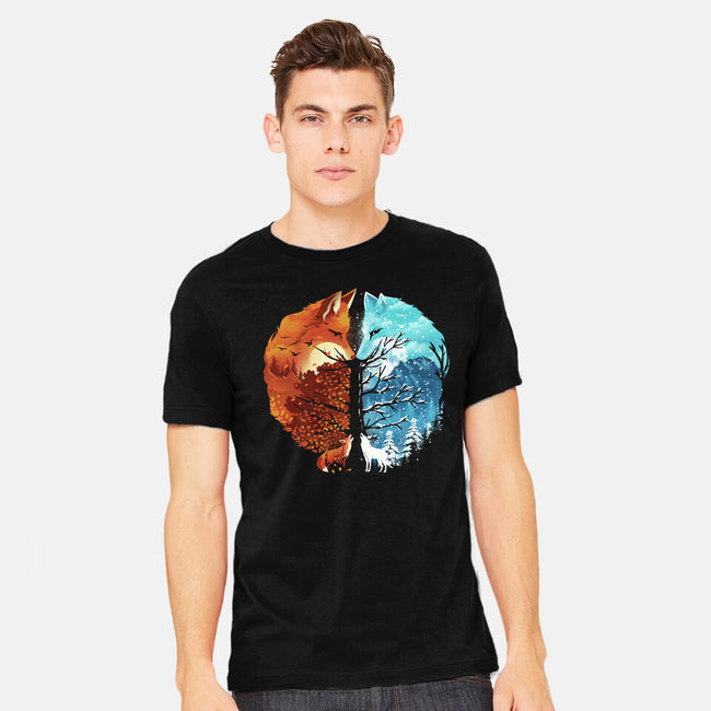 Fire And Ice-Mens-Heavyweight-Tee-dandingeroz