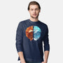 Fire And Ice-Mens-Long Sleeved-Tee-dandingeroz