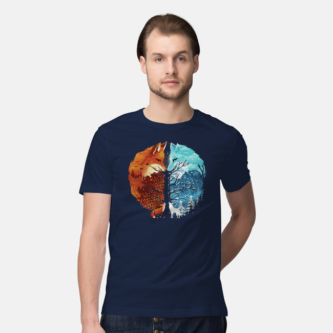 Fire And Ice-Mens-Premium-Tee-dandingeroz