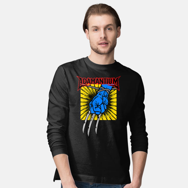 Adamantium-Mens-Long Sleeved-Tee-joerawks