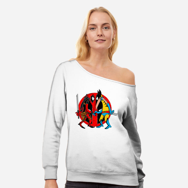 Deadvrine-Womens-Off Shoulder-Sweatshirt-joerawks