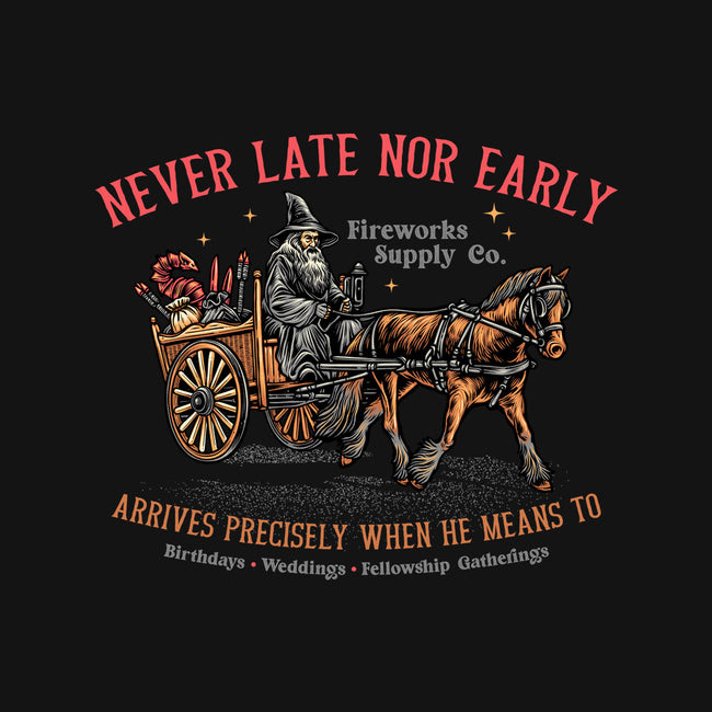 Never Late Nor Early-Youth-Basic-Tee-glitchygorilla