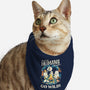 Tired Of Humans-Cat-Bandana-Pet Collar-Heyra Vieira