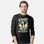 Tired Of Humans-Mens-Long Sleeved-Tee-Heyra Vieira