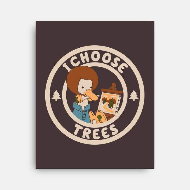 I Choose Trees-None-Stretched-Canvas-naomori