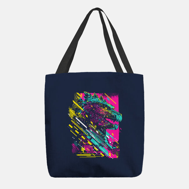 Synth Kaiju-None-Basic Tote-Bag-kharmazero