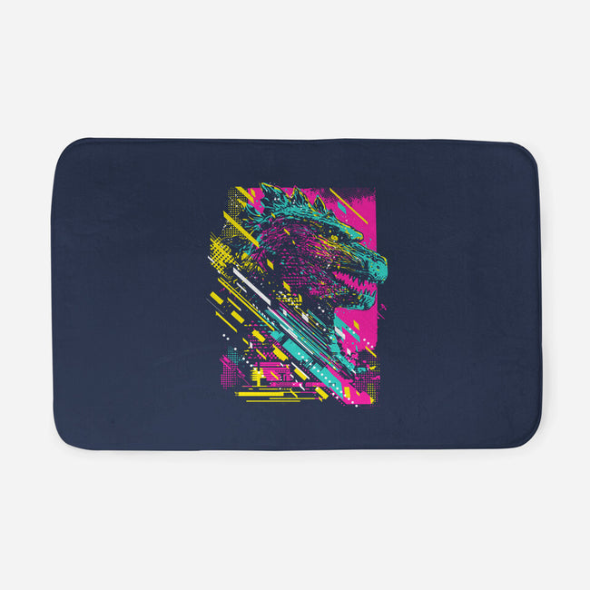 Synth Kaiju-None-Memory Foam-Bath Mat-kharmazero