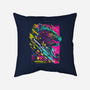 Synth Kaiju-None-Removable Cover-Throw Pillow-kharmazero