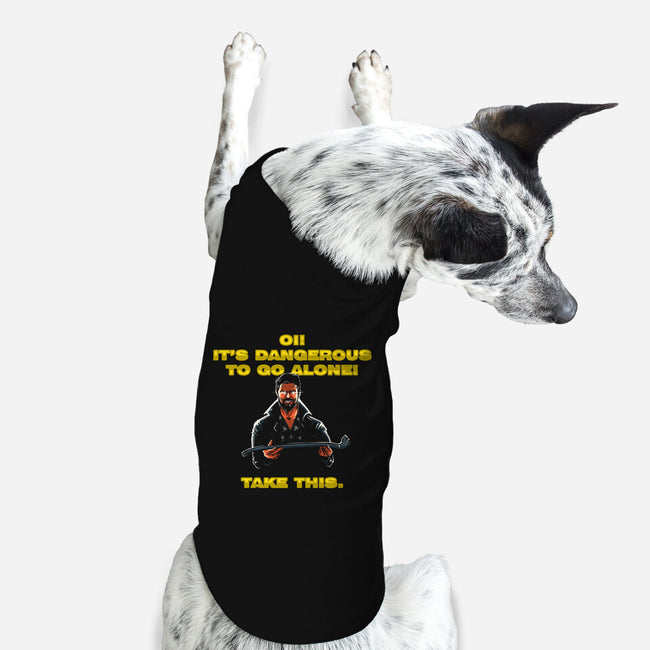 Oi Take This-Dog-Basic-Pet Tank-AndreusD