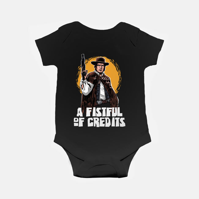 A Fistful Of Credits-Baby-Basic-Onesie-zascanauta