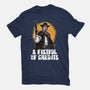 A Fistful Of Credits-Womens-Fitted-Tee-zascanauta