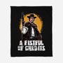 A Fistful Of Credits-None-Fleece-Blanket-zascanauta