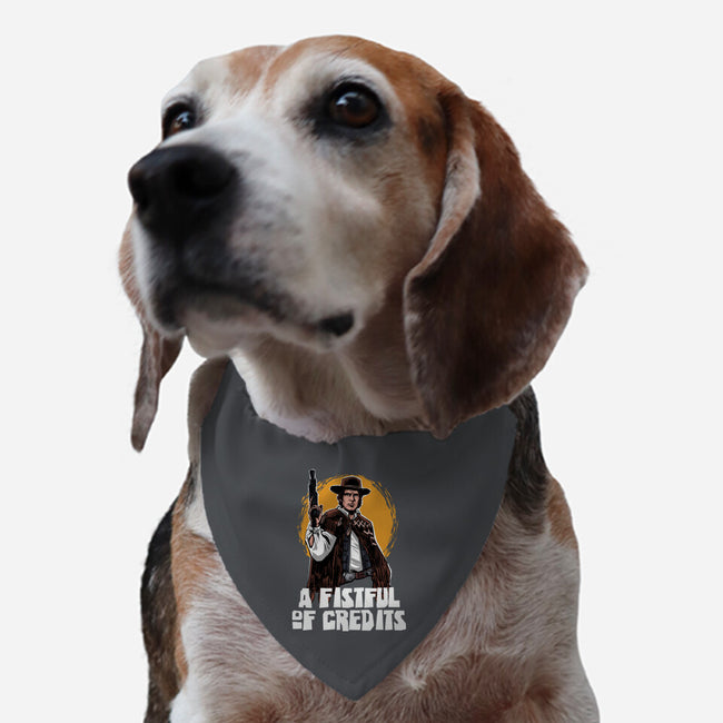 A Fistful Of Credits-Dog-Adjustable-Pet Collar-zascanauta