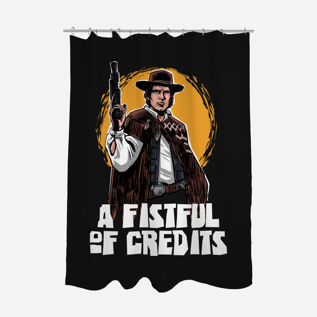 A Fistful Of Credits-None-Polyester-Shower Curtain-zascanauta