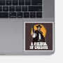 A Fistful Of Credits-None-Glossy-Sticker-zascanauta