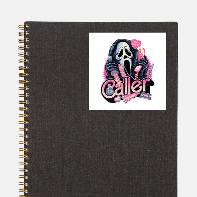 Caller Love-None-Glossy-Sticker-glitchygorilla