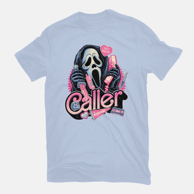 Caller Love-Womens-Fitted-Tee-glitchygorilla