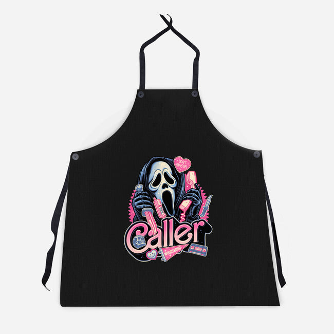 Caller Love-Unisex-Kitchen-Apron-glitchygorilla